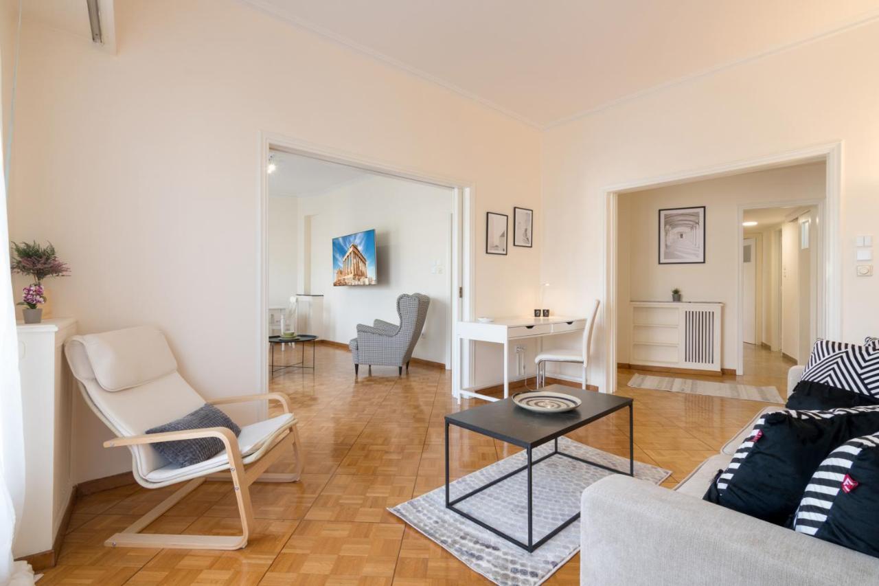 Phaedrus Living: City Center Flat Michalakopoulou Ateny Zewnętrze zdjęcie